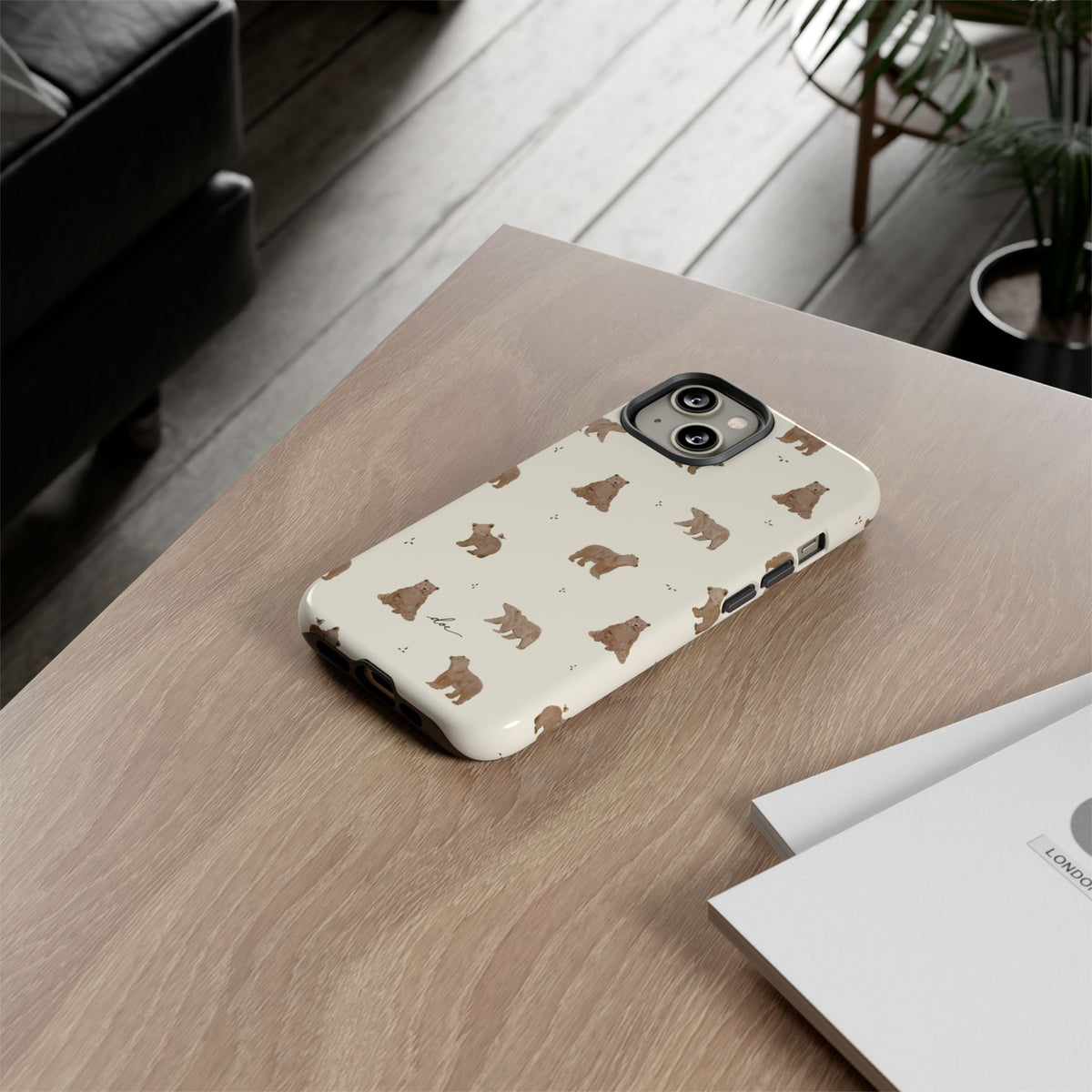 Brown Bears iPhone Case