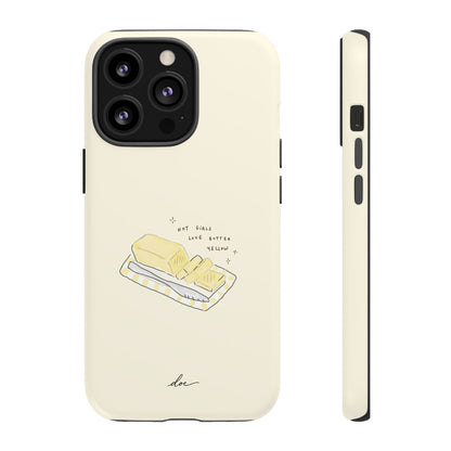 Butter Yellow iPhone Case
