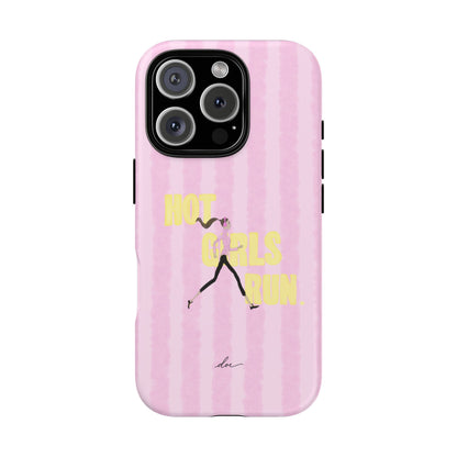 Hot Girls Run iPhone Case