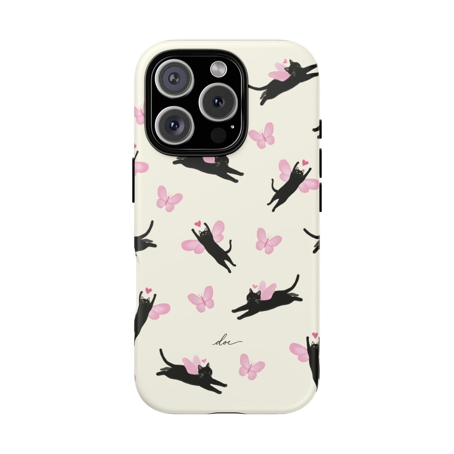 Black Cat iPhone Case