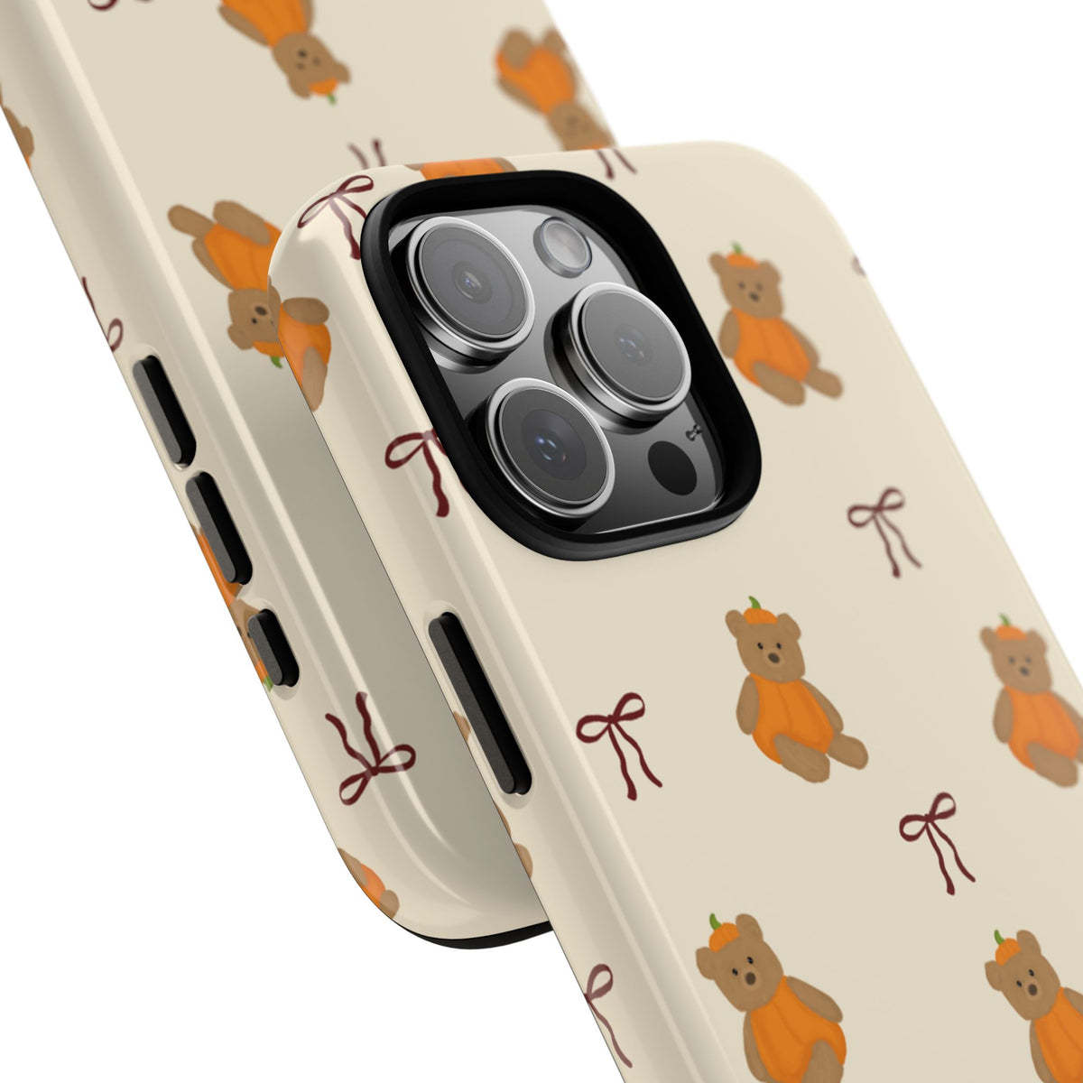 Pumpkin Bows iPhone Case