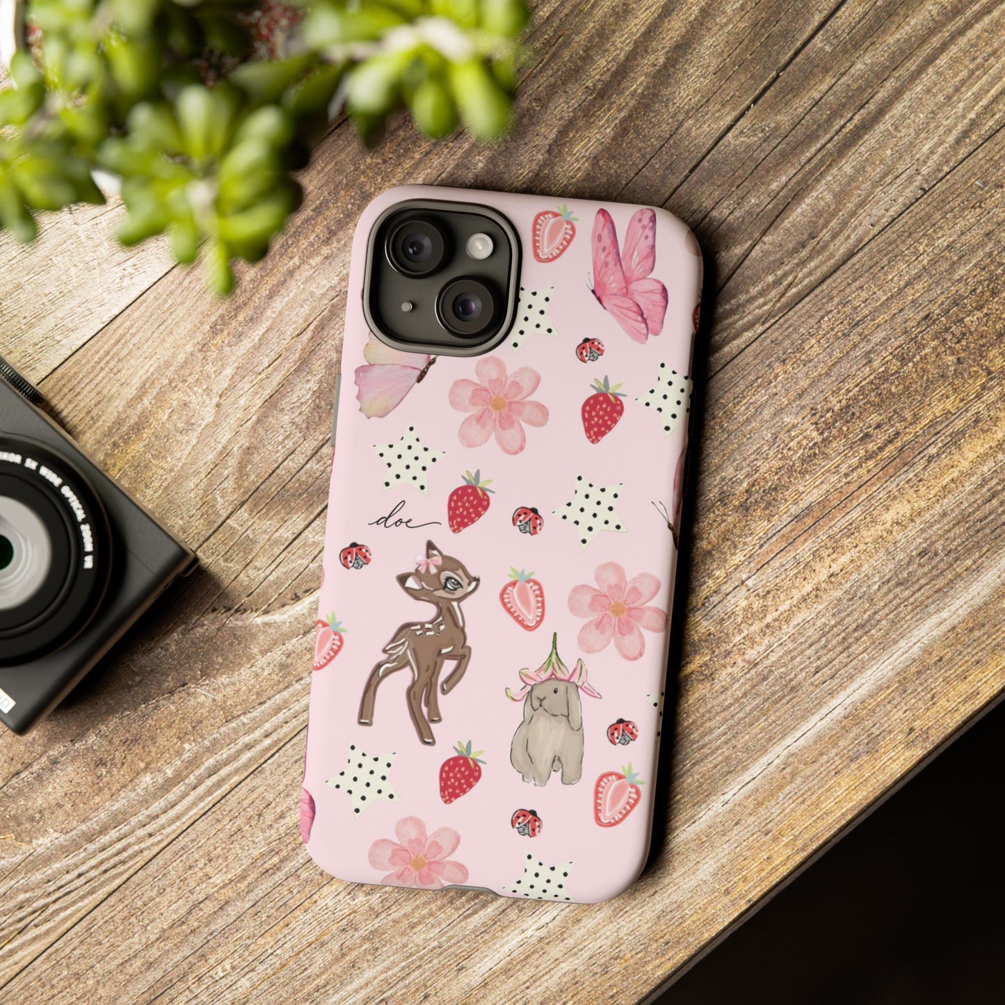 Doe & Bun iPhone Case