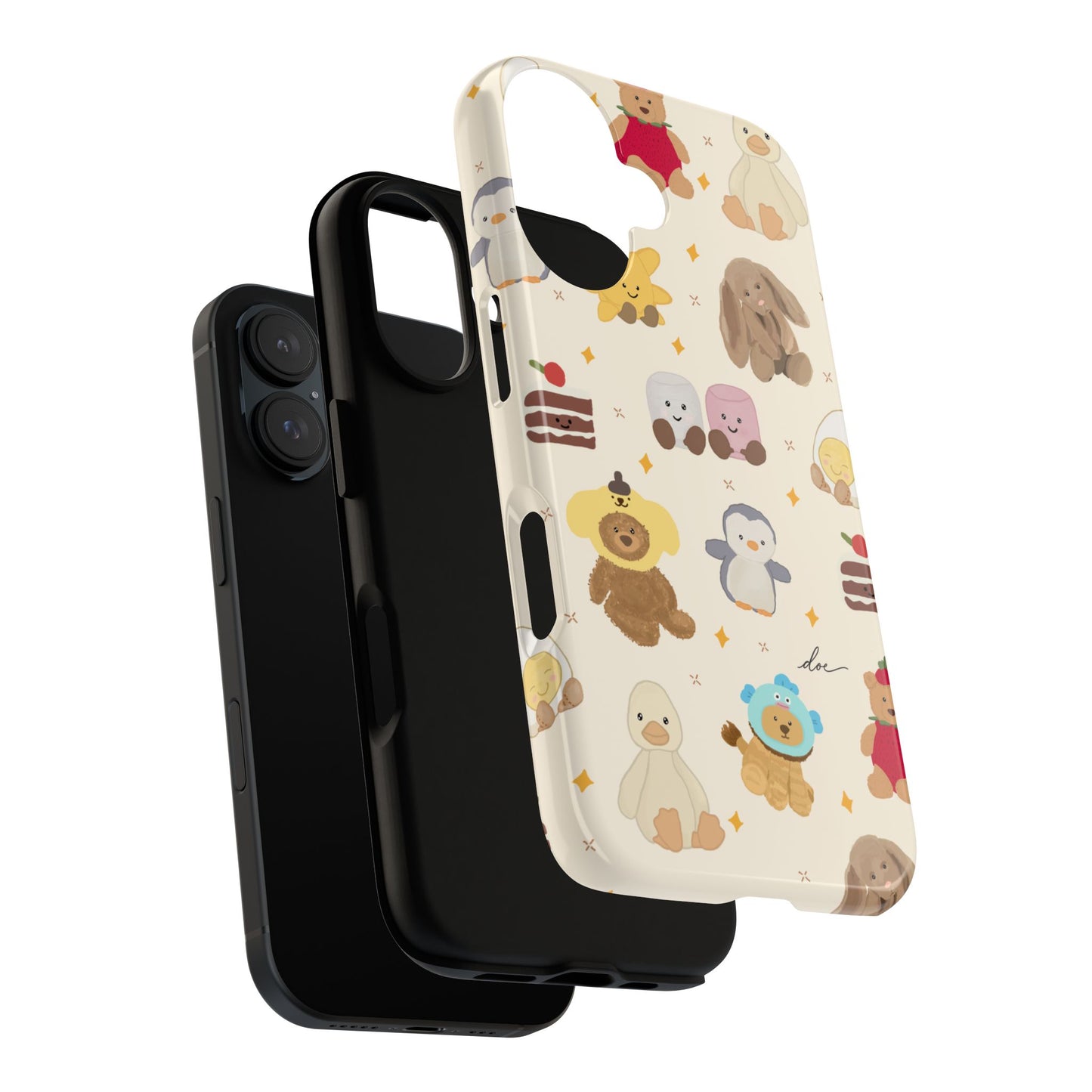 Teddy Chaos iPhone Case
