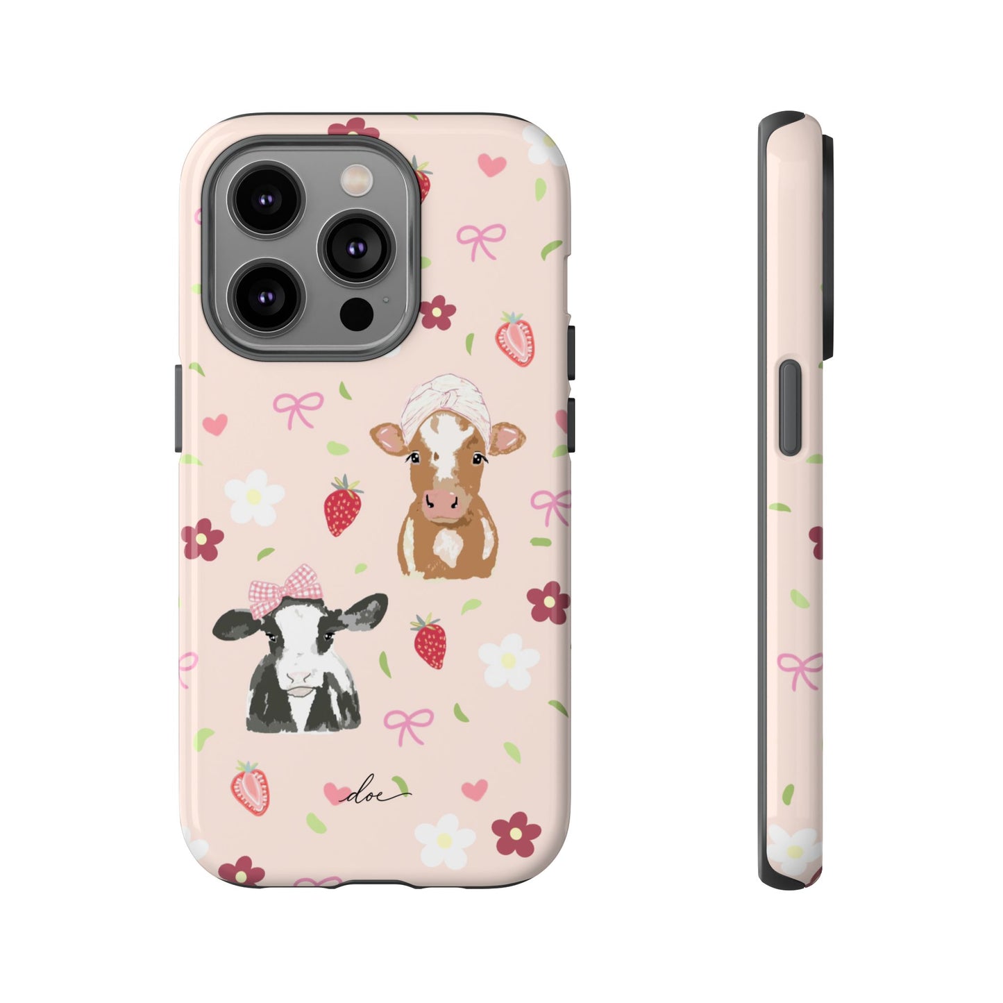 Cowy Chaos iPhone Case