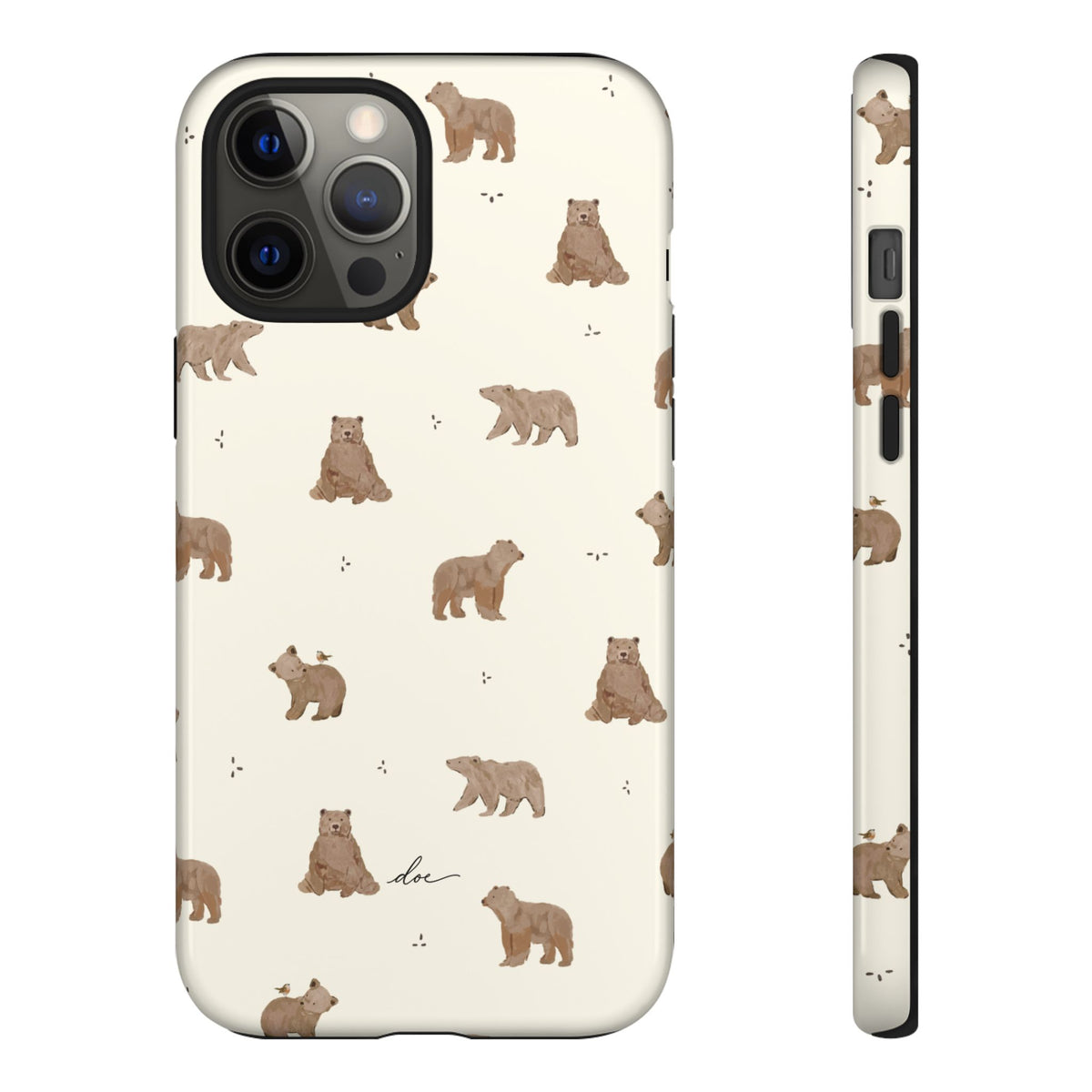 Brown Bears iPhone Case