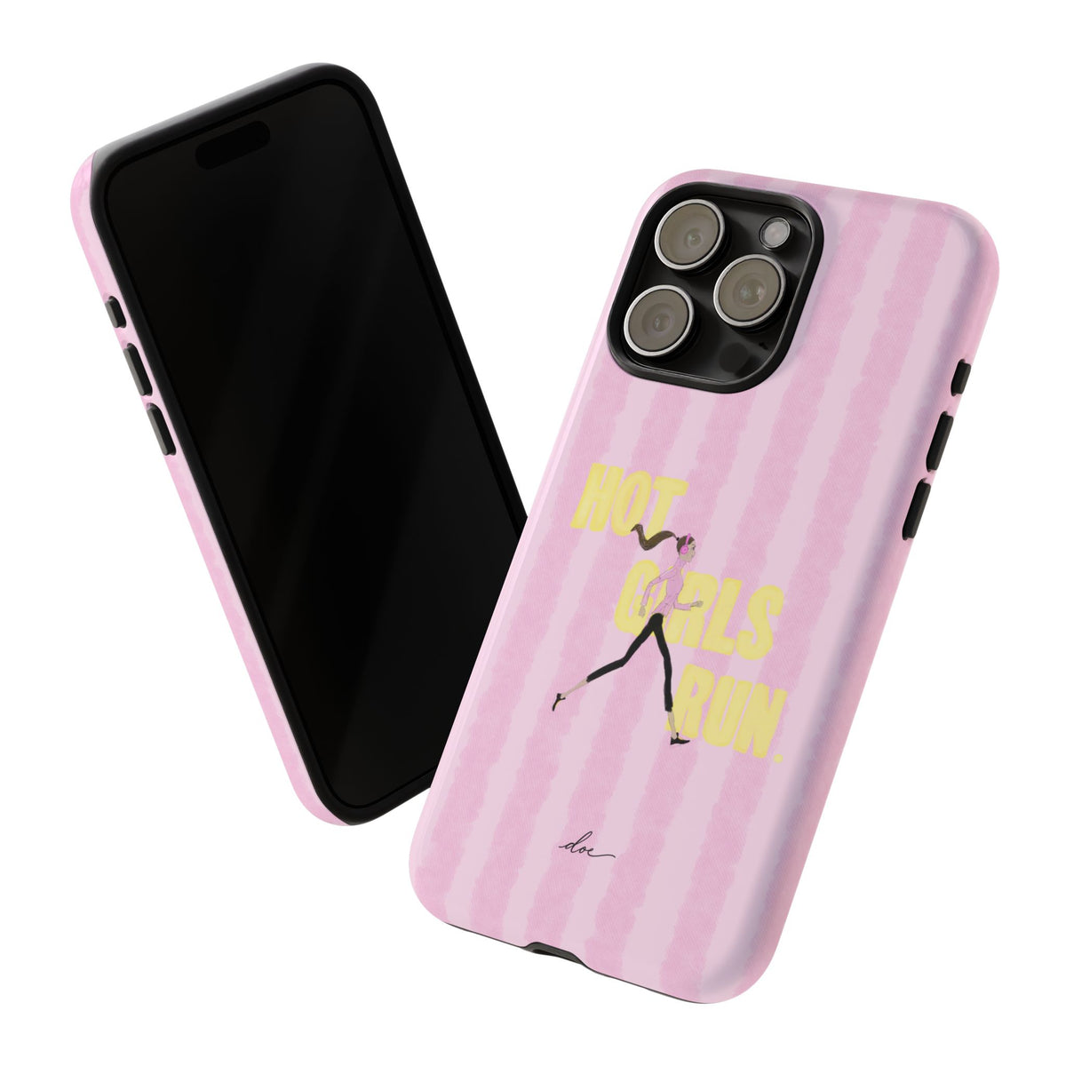 Hot Girls Run iPhone Case