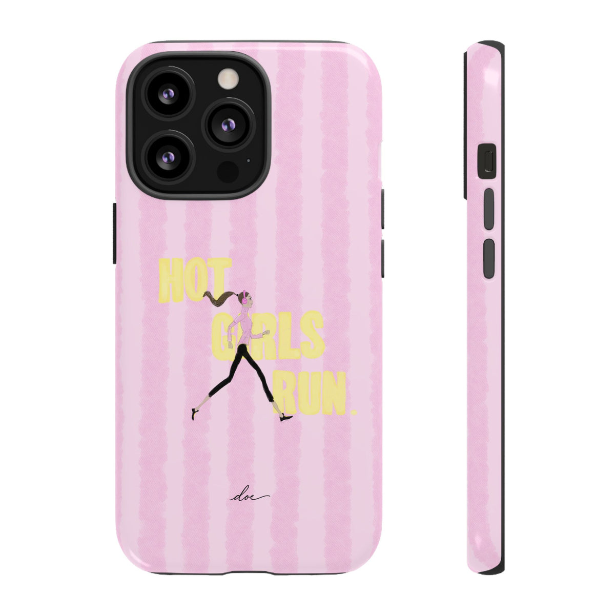 Hot Girls Run iPhone Case