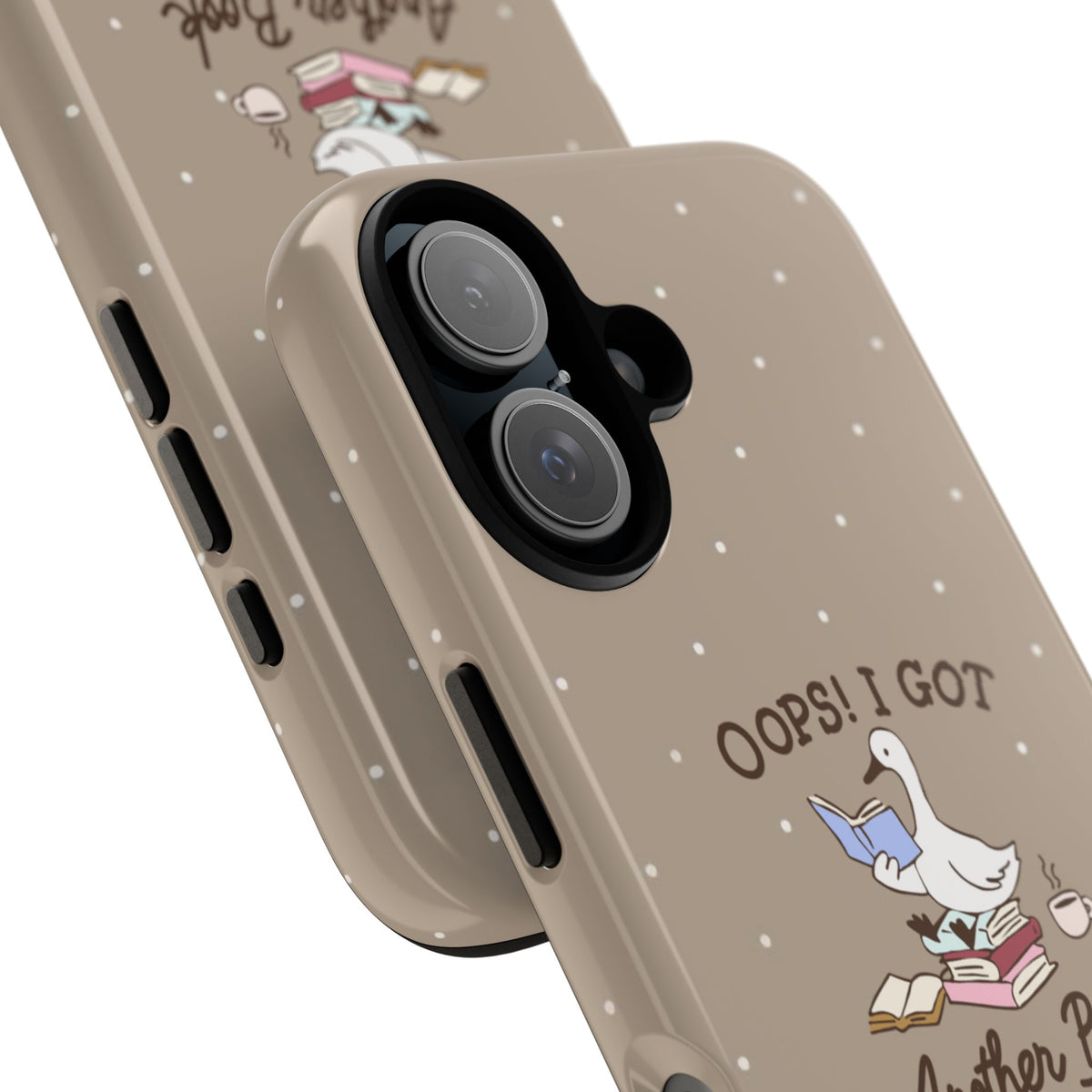 Oops Another Book! iPhone Case