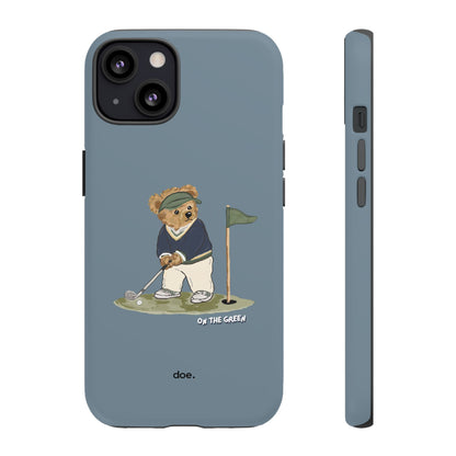 Bear Under Par iPhone Case