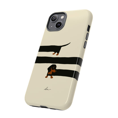 Stretchy The Dachshund iPhone Case
