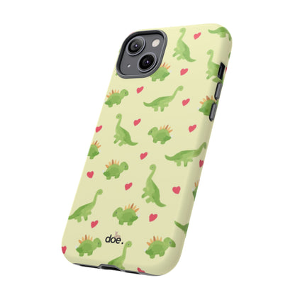 Dino Doodles iPhone Case