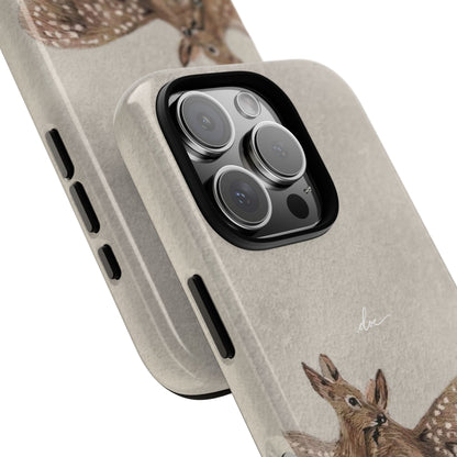 Deer Duo iPhone Case