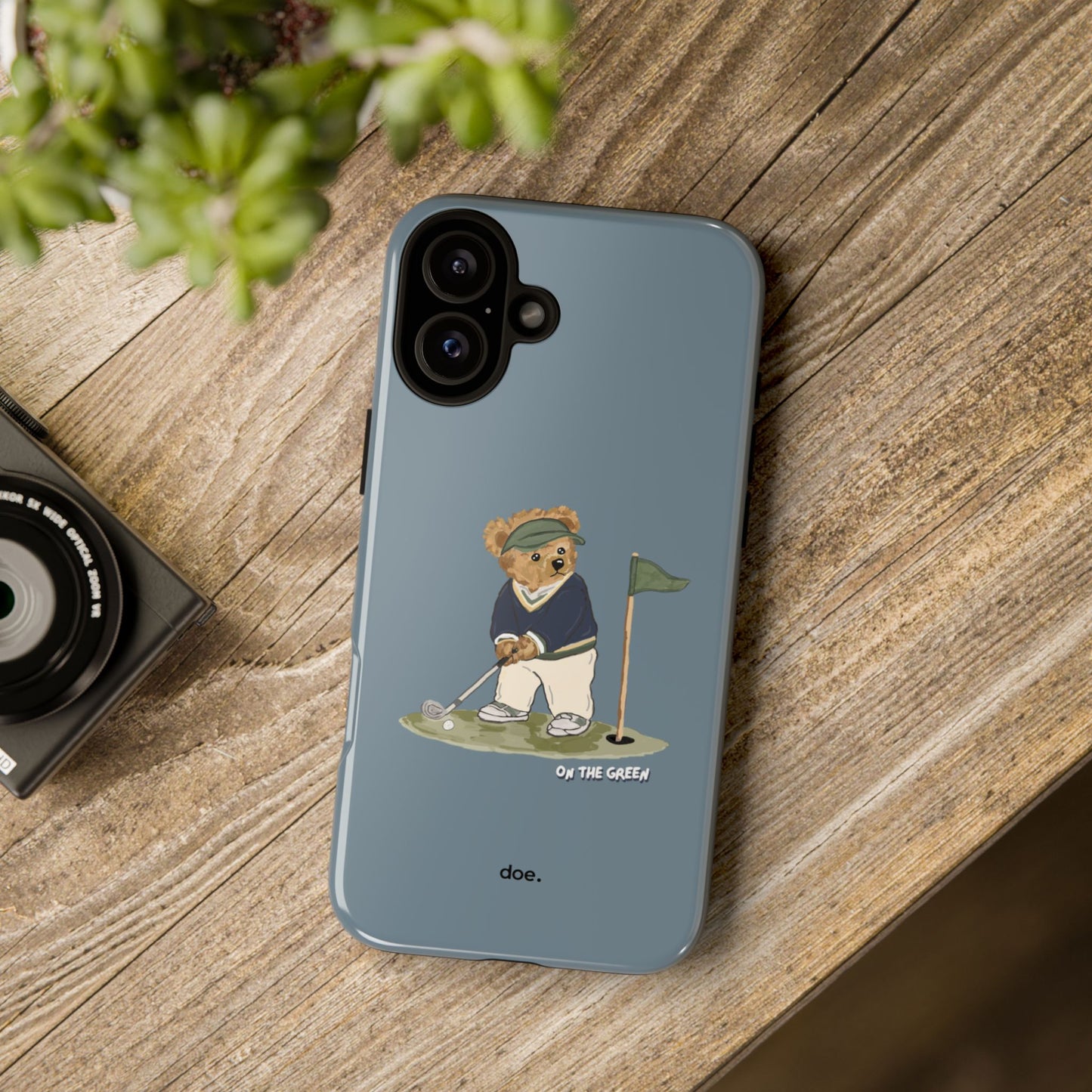 Bear Under Par iPhone Case