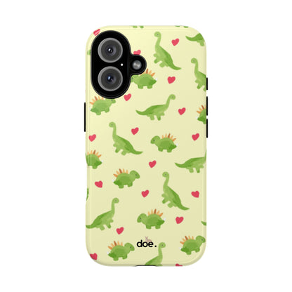 Dino Doodles iPhone Case