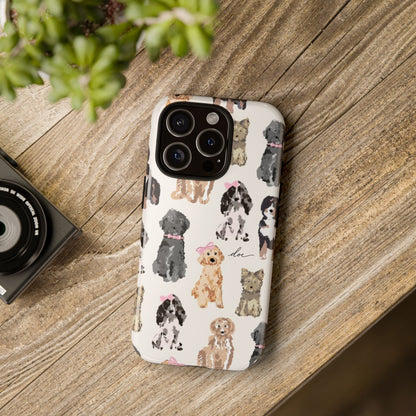 Puppy Party iPhone Case