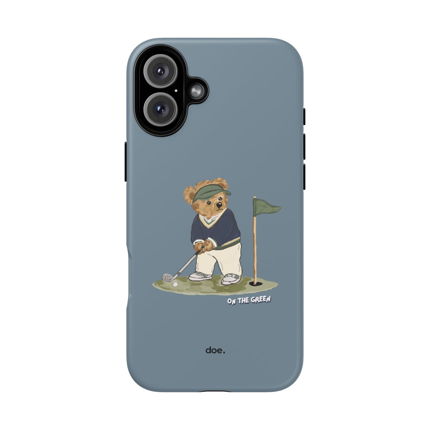 Bear Under Par iPhone Case