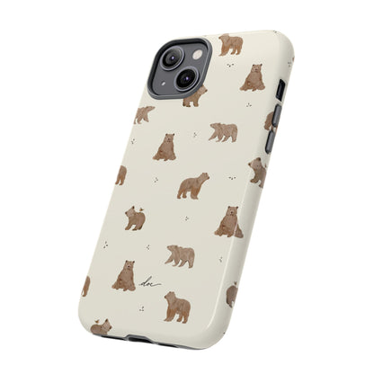 Brown Bears iPhone Case