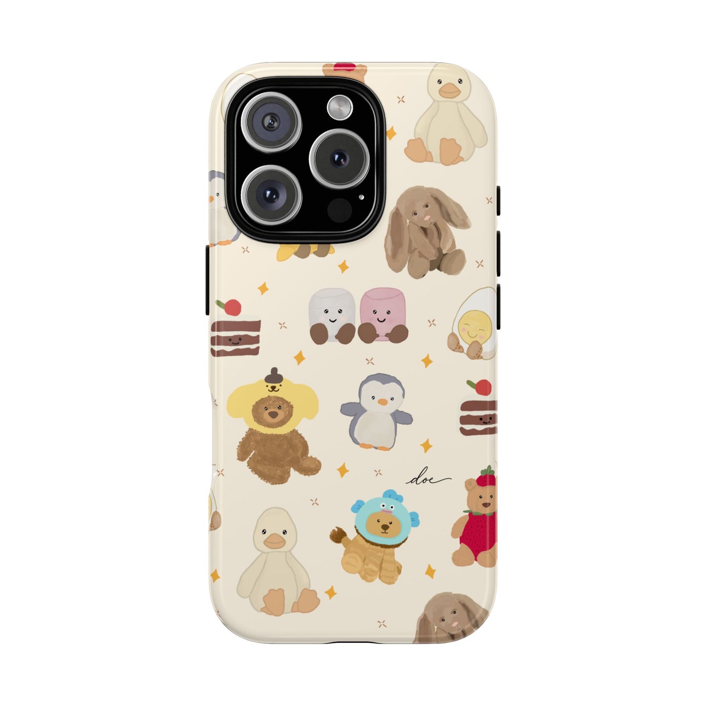 Teddy Chaos iPhone Case
