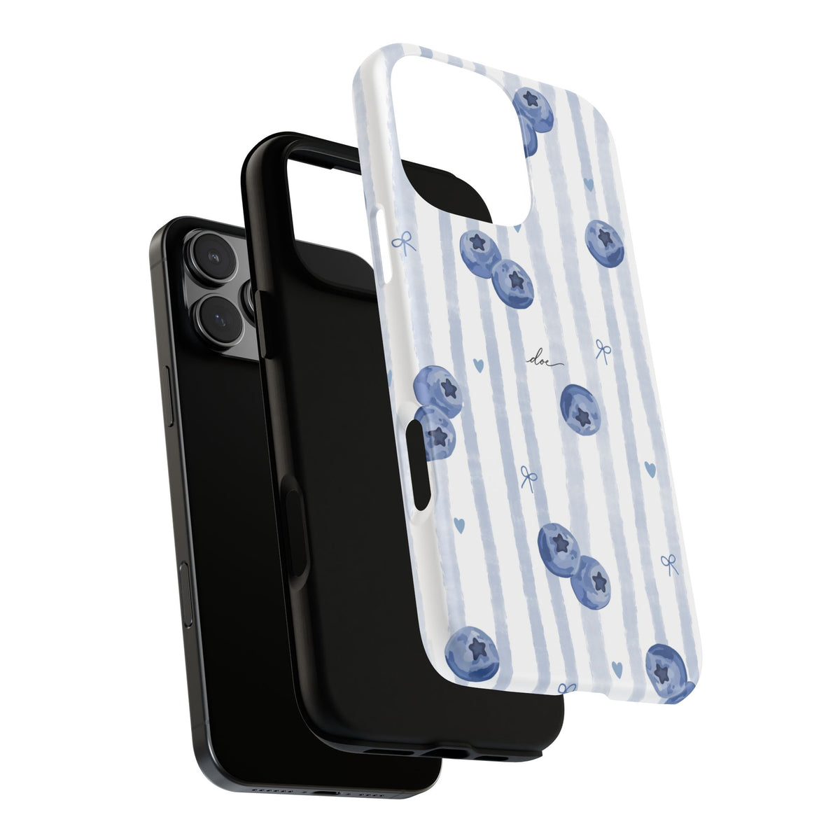 Blueberries iPhone Case