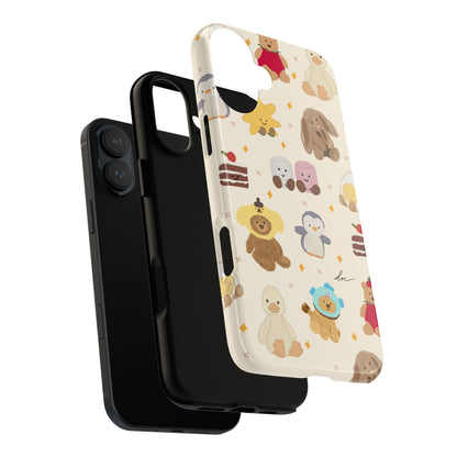 Teddy Chaos iPhone Case