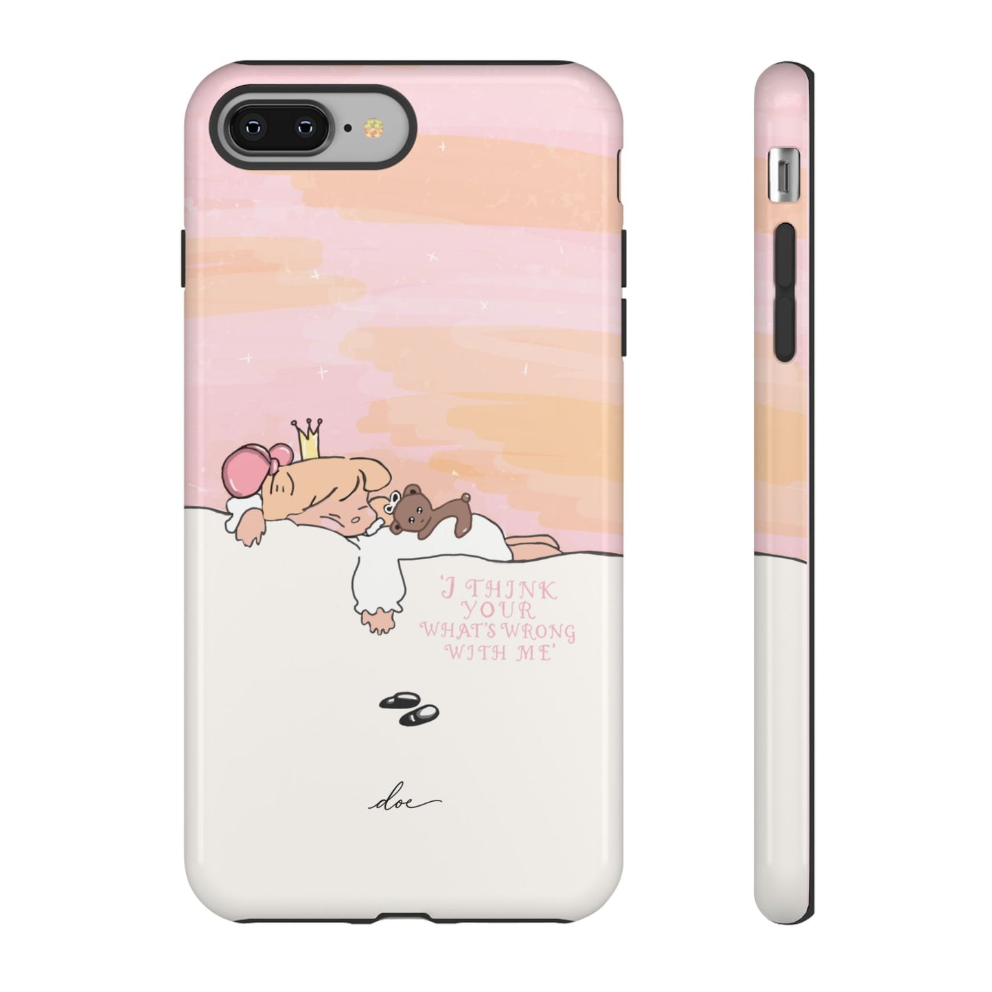 Wrong With Princess iPhone Case