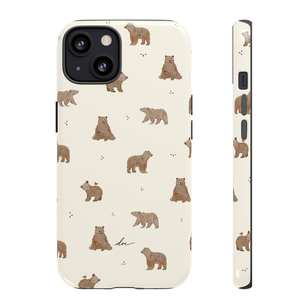 Brown Bears iPhone Case