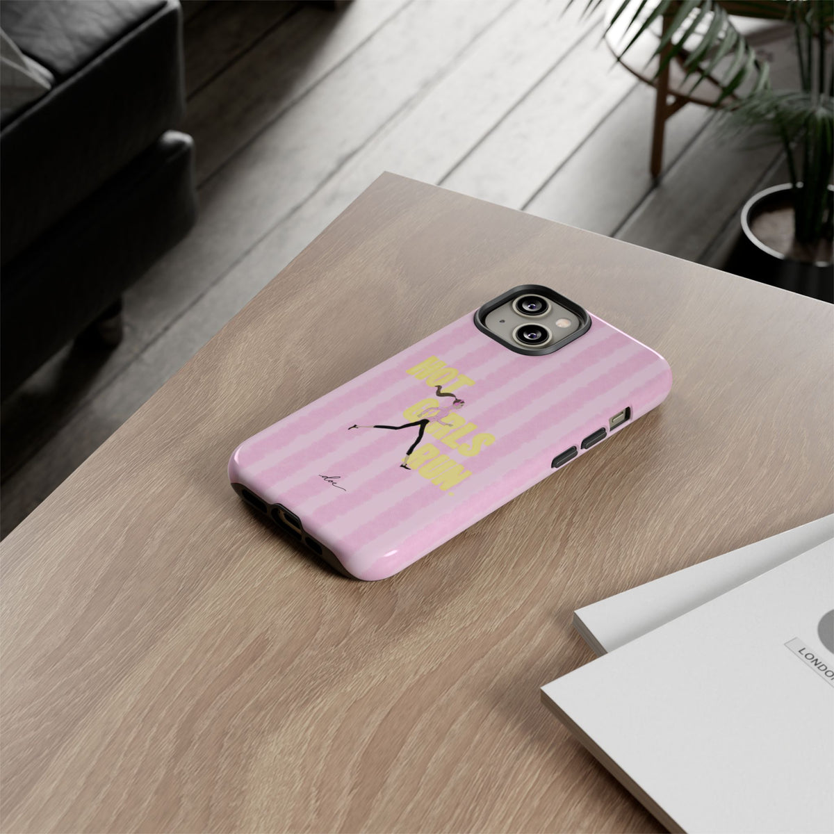 Hot Girls Run iPhone Case
