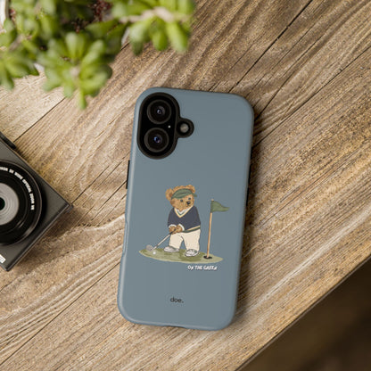 Bear Under Par iPhone Case