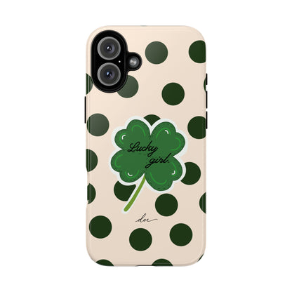 Lucky Girl iPhone Case