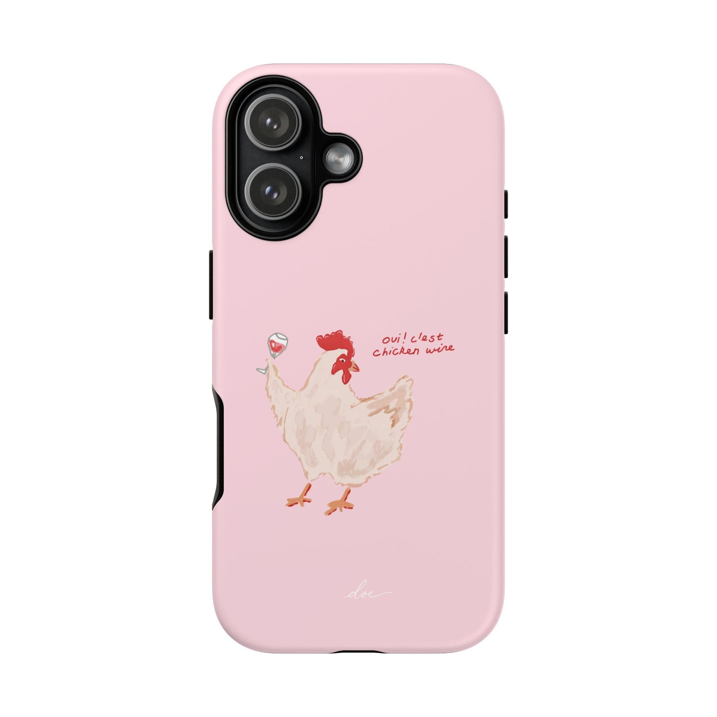 Chicken Wine iPhone Case