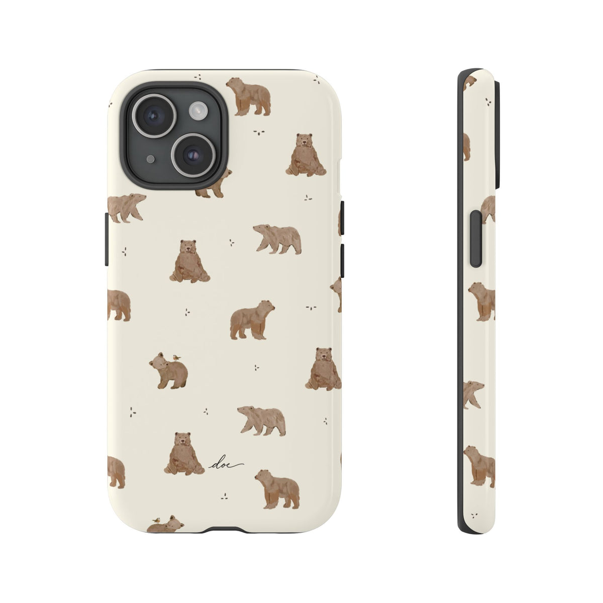 Brown Bears iPhone Case