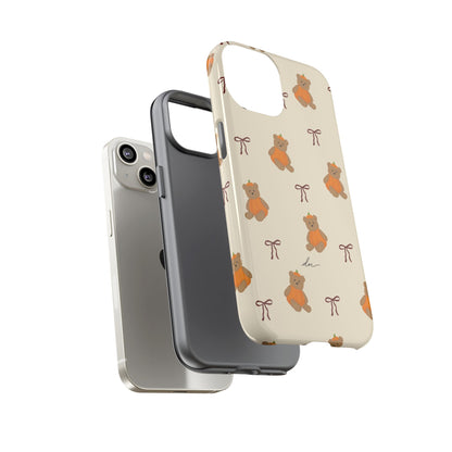 Pumpkin Bows iPhone Case