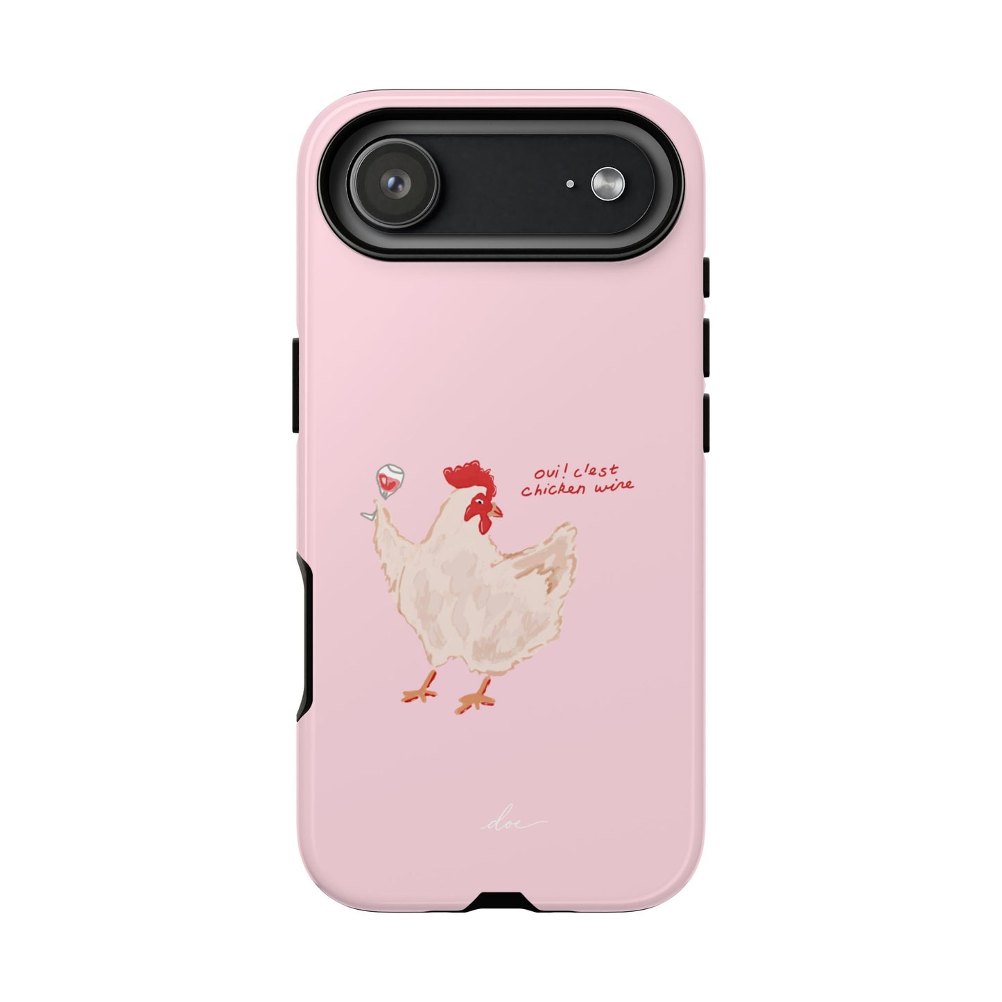 Chicken Wine iPhone Case