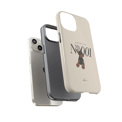 Doberman 001 iPhone Case