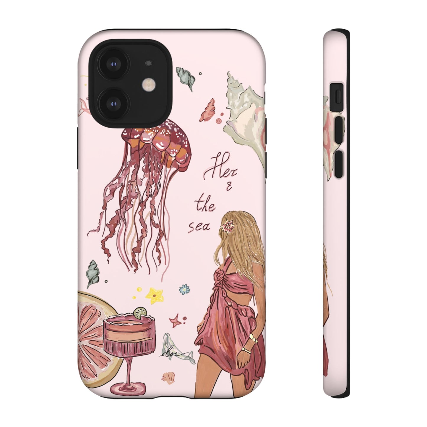 Her & The Sea iPhone Case