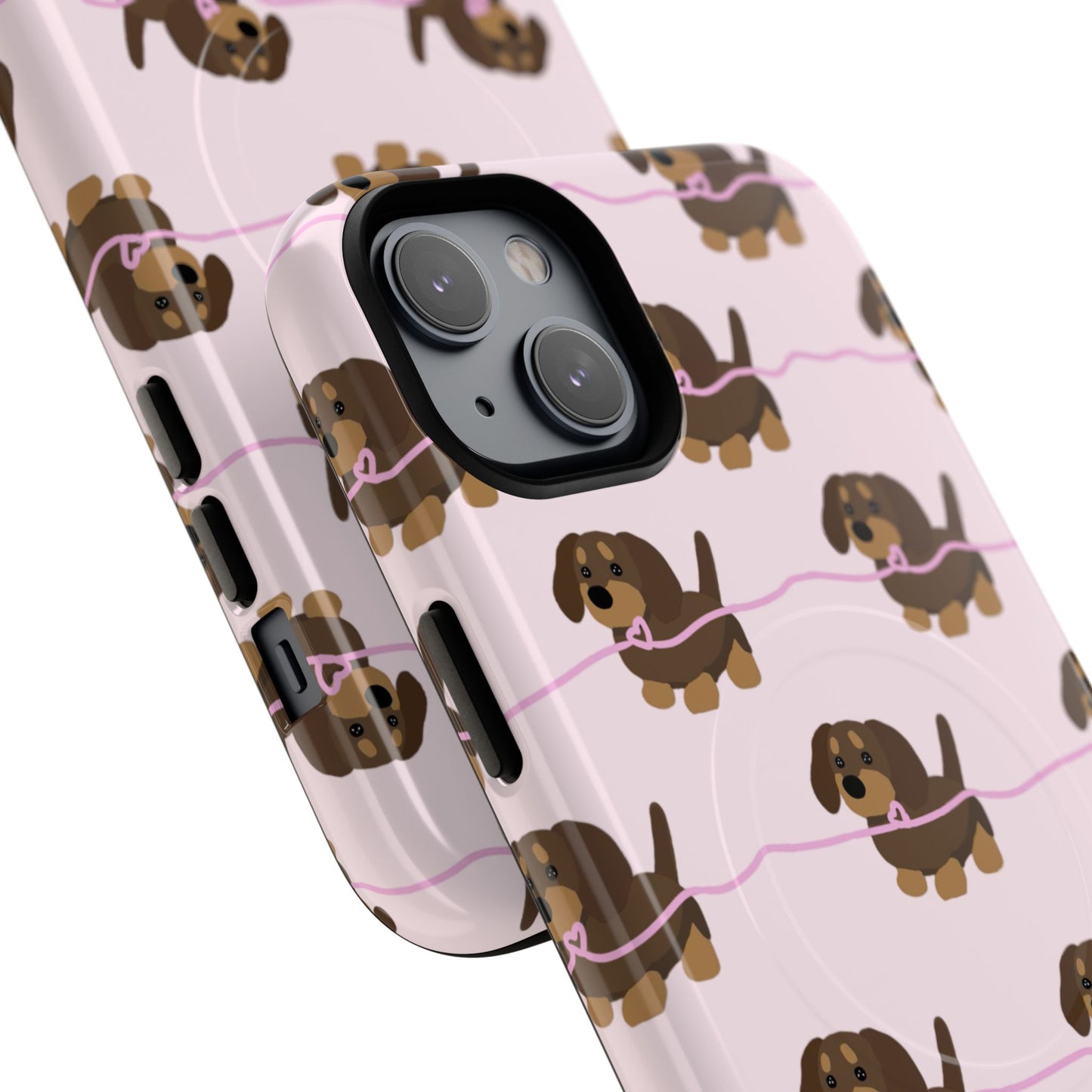Pink Dachshunds Magsafe Case