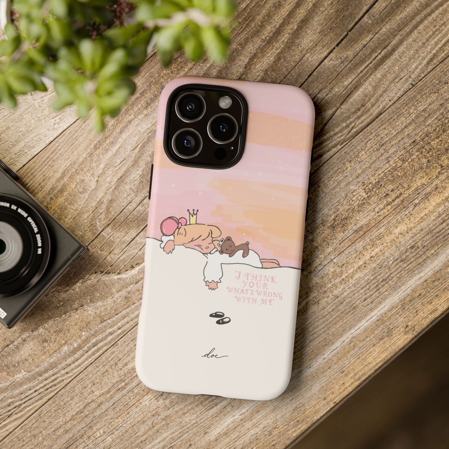 Wrong With Princess iPhone Case