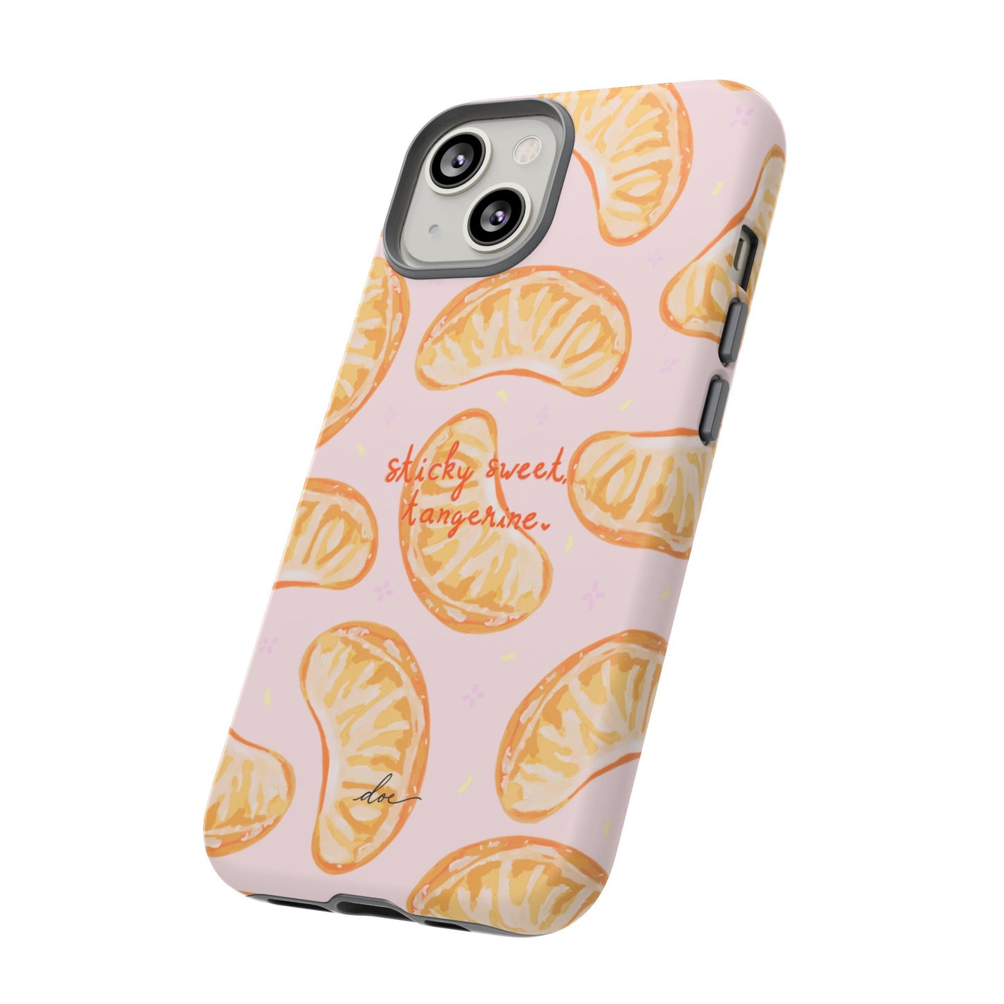 Tangerine iPhone Case
