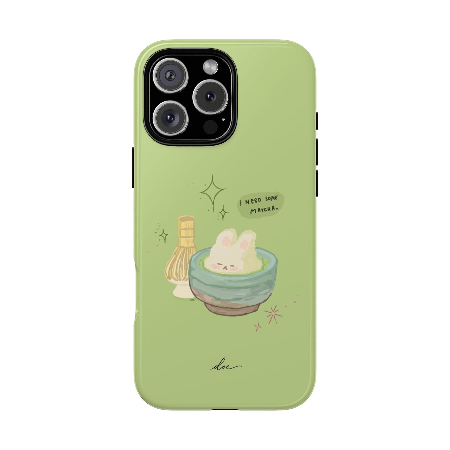 I Need Matcha! iPhone Case