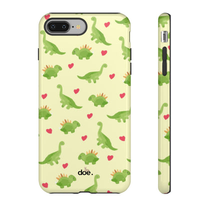 Dino Doodles iPhone Case