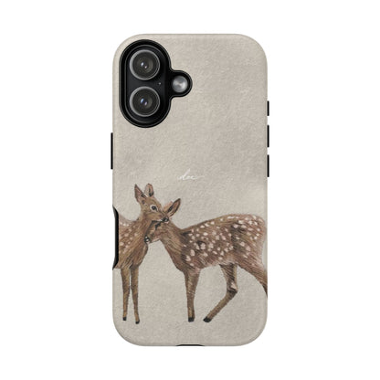 Deer Duo iPhone Case