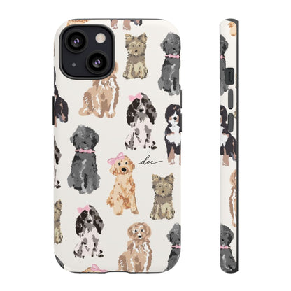 Puppy Party iPhone Case