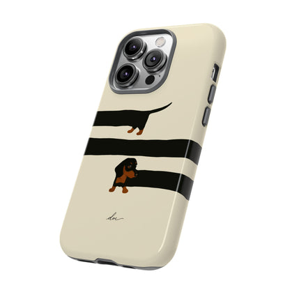 Stretchy The Dachshund iPhone Case