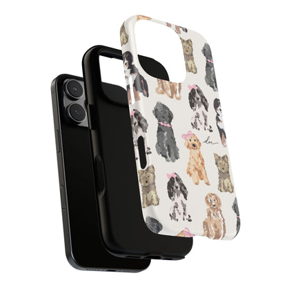 Puppy Party iPhone Case