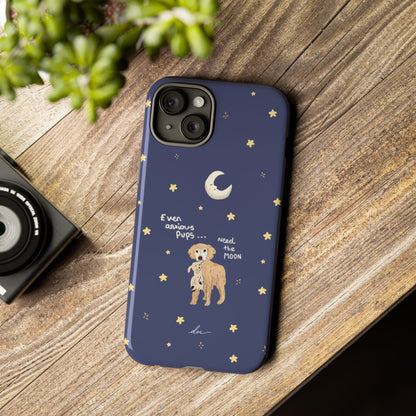 Anxious Pup iPhone Case