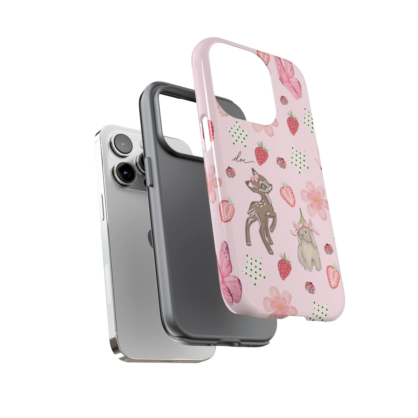 Doe & Bun iPhone Case