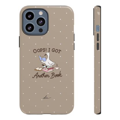 Oops Another Book! iPhone Case