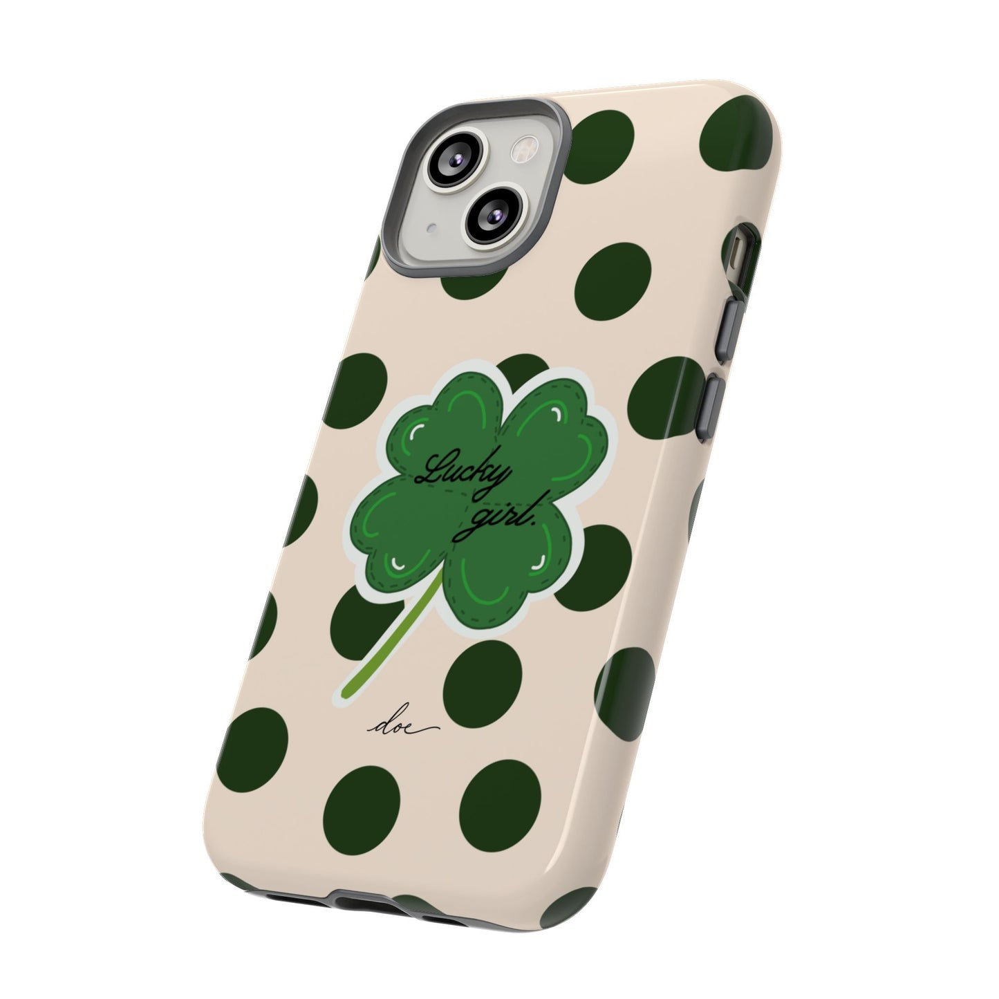 Lucky Girl iPhone Case