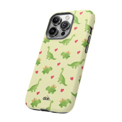 Dino Doodles iPhone Case