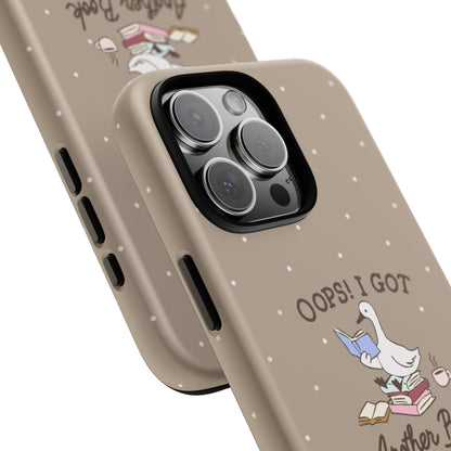 Oops Another Book! iPhone Case